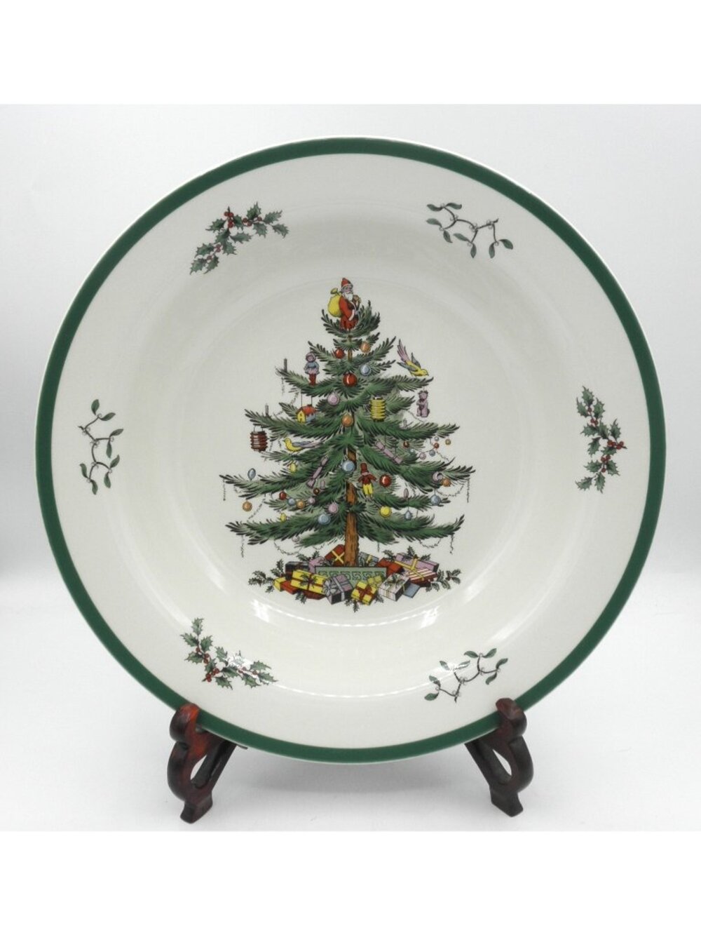 Christmas Tree by Spode 11-3/4 Inch Pasta Serving Bowl Pattern: SP CHT  England